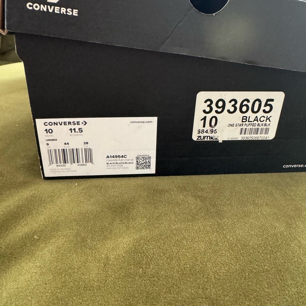 Converse Black High-Top Sneakers